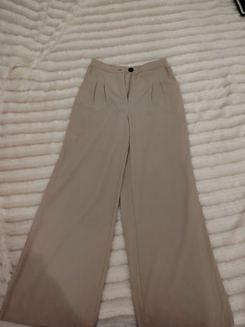 Pantalon habillé Kiabi beige