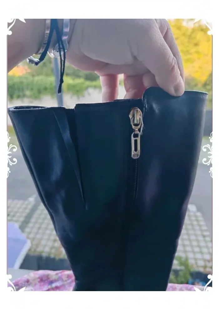 Bottes cuir Jorge Bischoff - photo numéro 4