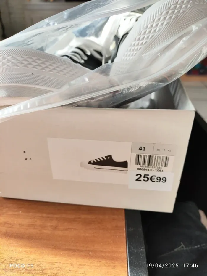 Baskets noir taille 41 neuve - photo numéro 12