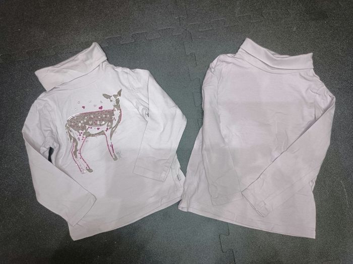 Lot de 2 sous pulls fille 3ans
