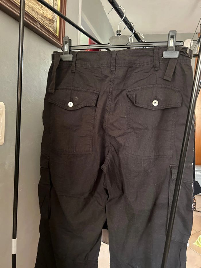 Pantalon cargo Berschka noir - photo numéro 5