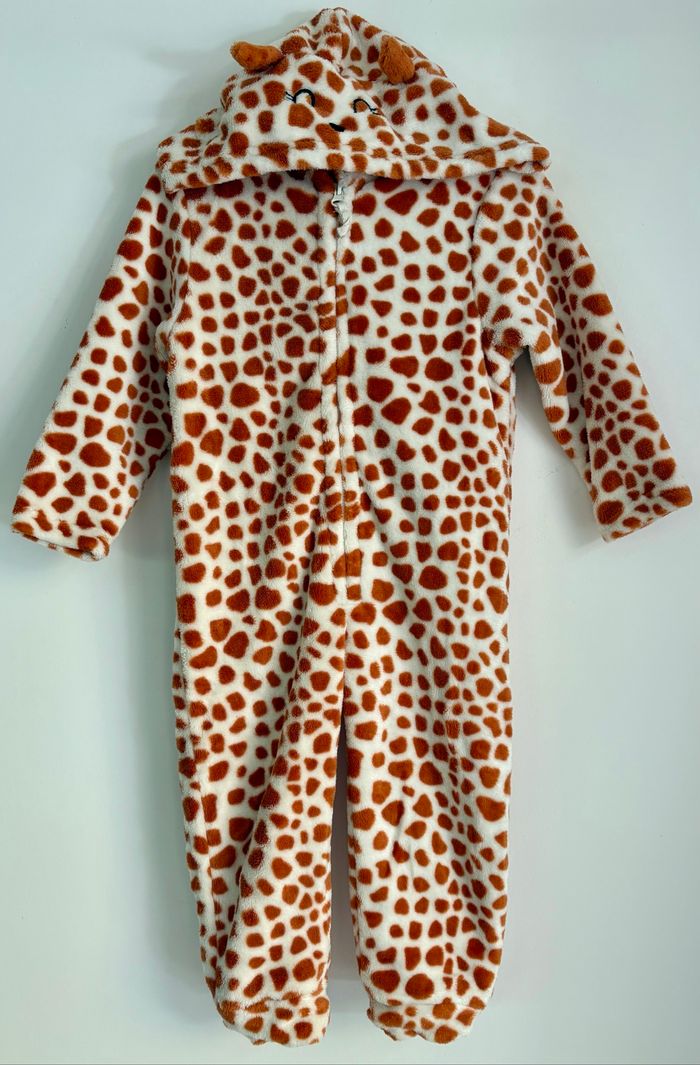 Combinaison Girafe polaire 2 ans