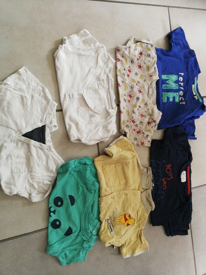 Lot 3 de t-shirts manches courtes