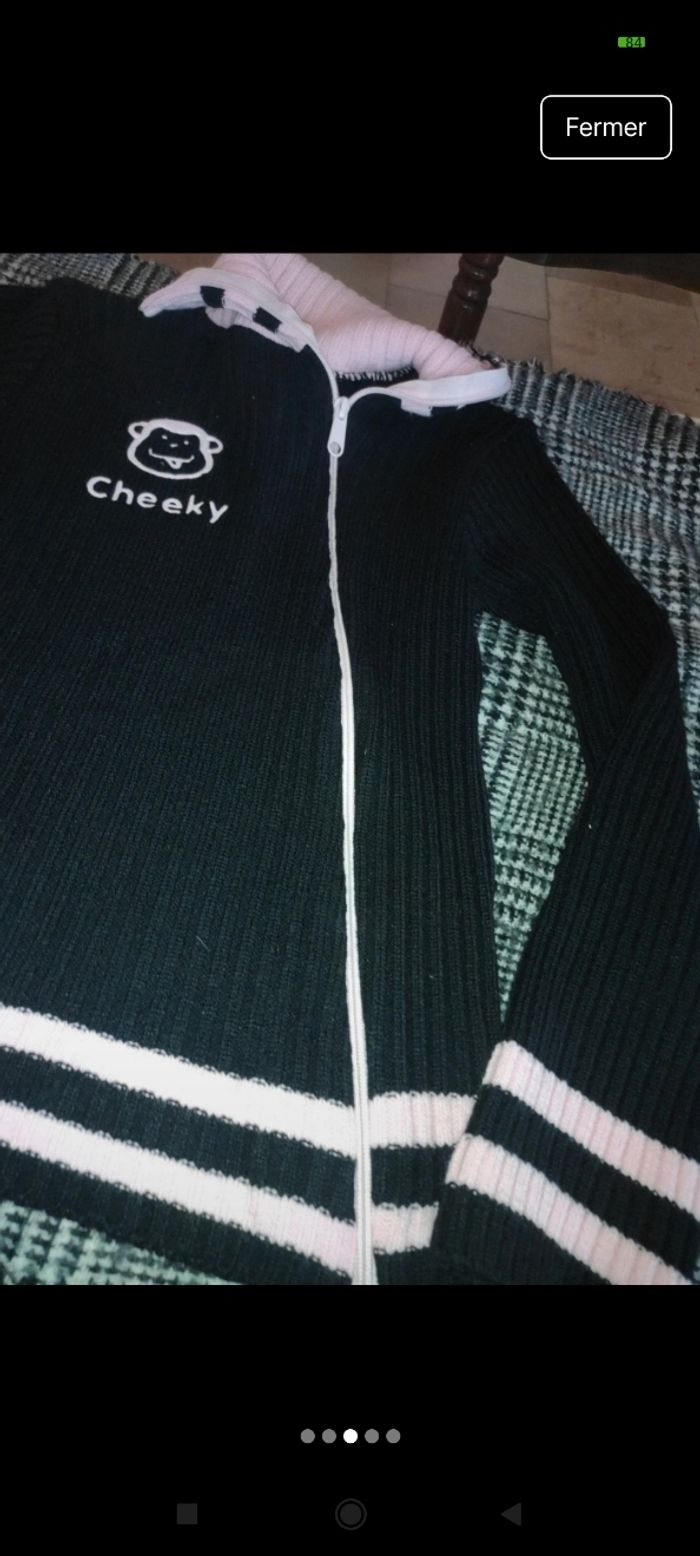 Très beau gilet fille e57 - photo numéro 5