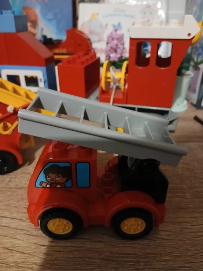 Lot lego duplo pompiers police - photo numéro 5