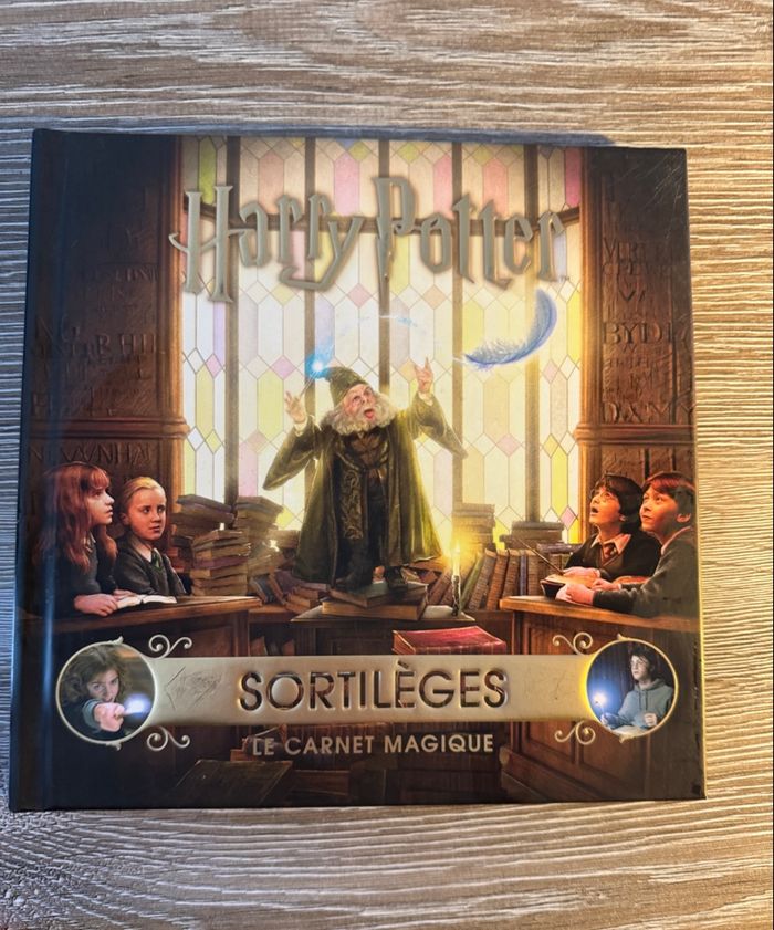 Superbe livre Harry Potter Sortilèges le carnet magique