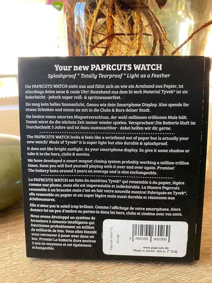 Montre Paprcuts - photo numéro 3