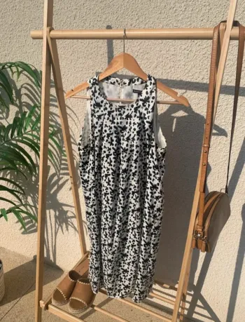 Robe Mango à motifs