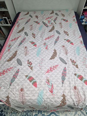 Housse de couette 1 personne plumes