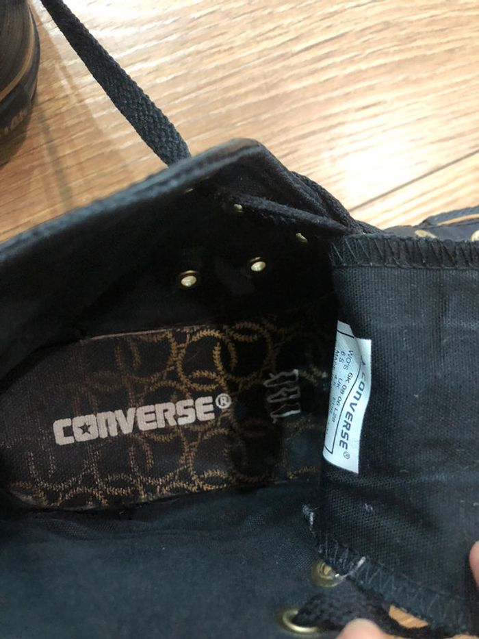 Converse femme en cuir - photo numéro 9
