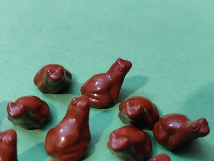 Lot 20 grenouilles marron Lego - en parfait état - vrai Lego - photo numéro 5