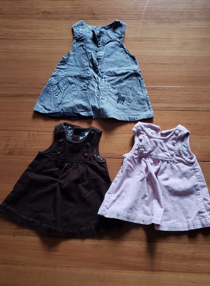 Lot de 3 robes 6mois