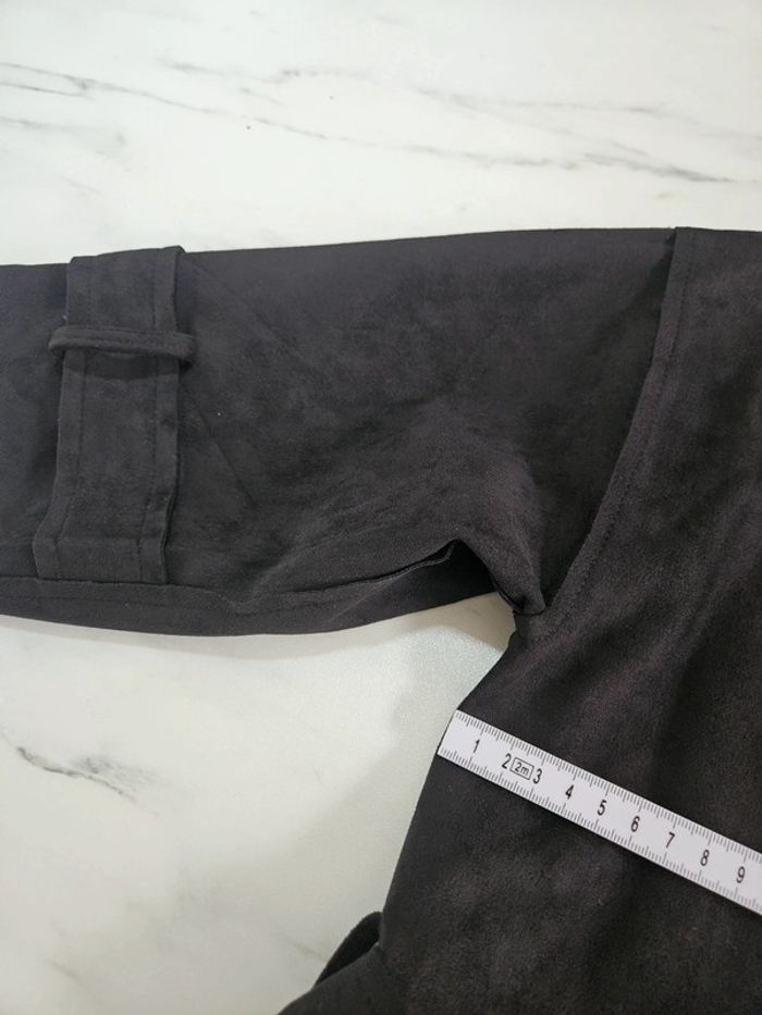 Noemie & Co veste noir en daim XL - photo numéro 7