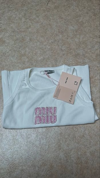 Débardeur miu miu