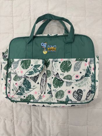 Sac à langer Dino Bambino neuf + matelas à langer – complet