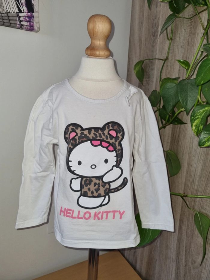 T-shirt manches longues Hello Kitty 5 ans