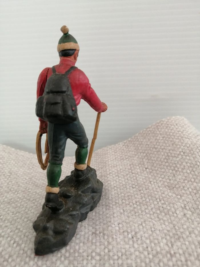 figurine vintage starlux alpiniste - photo numéro 2