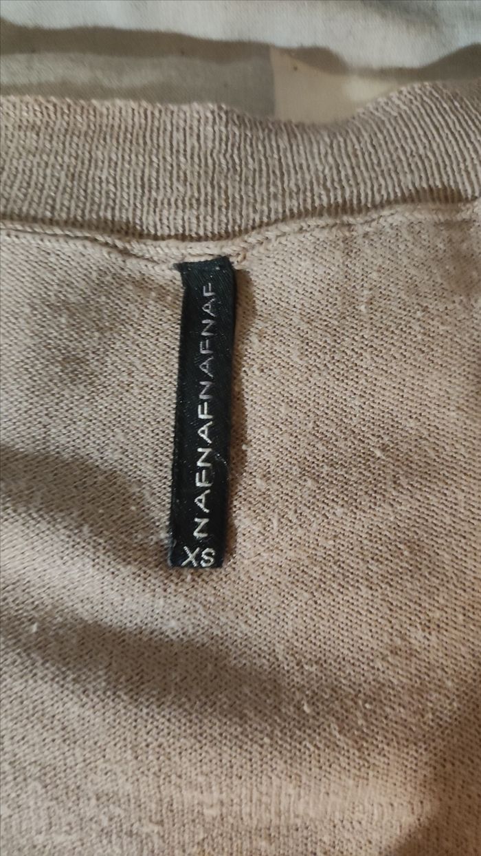 Haut beige Naf Naf - photo numéro 3