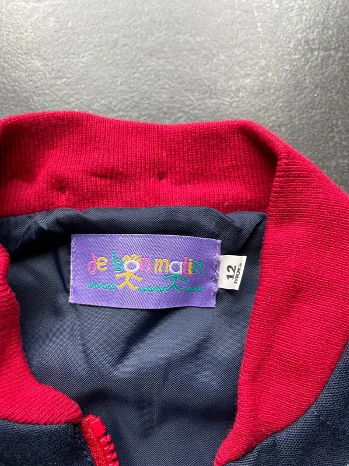 Ensemble pantalon veste à manche courte 12 mois - photo numéro 9