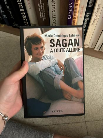 Livre Sagan à toute allure