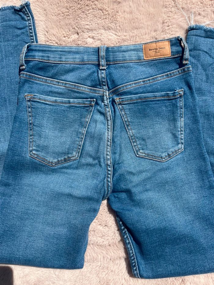 Jean bleu skinny taille 34 Bershka - photo numéro 6