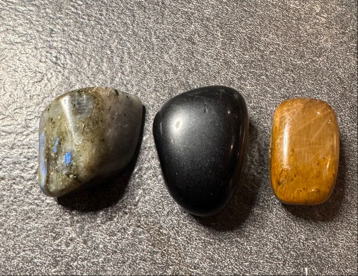 Coffret Protection – Obsidienne, Œil de Tigre, Labradorite - photo numéro 3