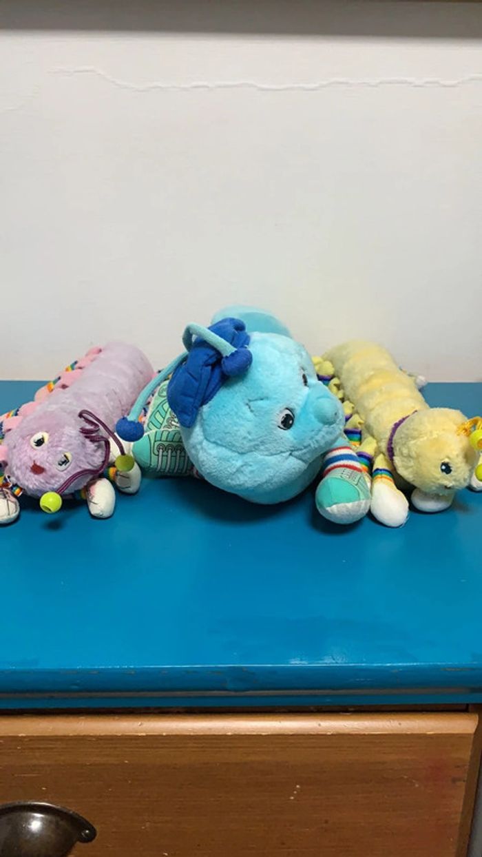 Lot de 3 milles pattes vintage