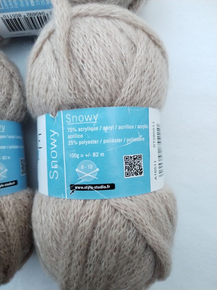 Laine Lot de 3 pelotes de Laine - photo numéro 2