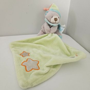 Doudou ours baby nat