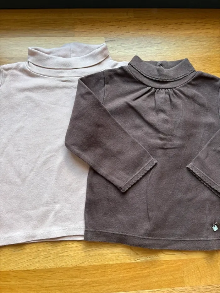 Lot 2 sous pulls Bonpoint/jacadi 18 mois fille