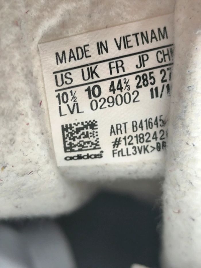 Baskets adidas gazelle bordeaux pointure 44.5 très bon état - photo numéro 10