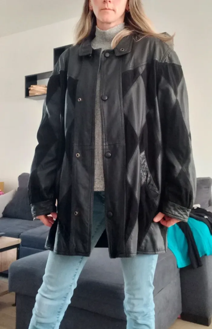 Veste en cuire T44 - photo numéro 2