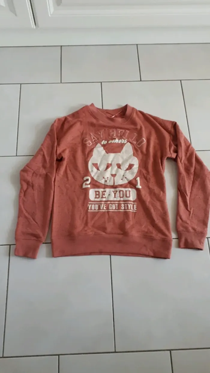 Sweat"cache cache"taille 2