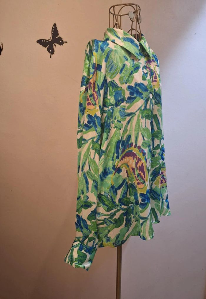 Chemise fluide imprimée - photo numéro 2