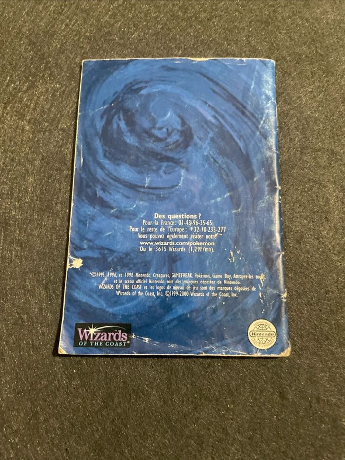 Livret Règles Pokémon Attrapez les Tous Set De Base 1999 - photo numéro 6