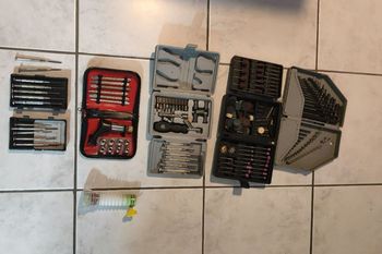 Lot De 5 Coffret D'Outils De Précision Complet Neuf 