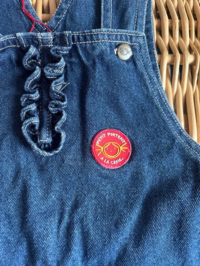 Robe en jean fille 3ans neuf sans étiquette - photo numéro 2