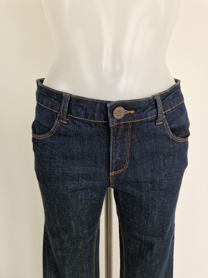 Jeans bleu marine skinny Amisu - photo numéro 2