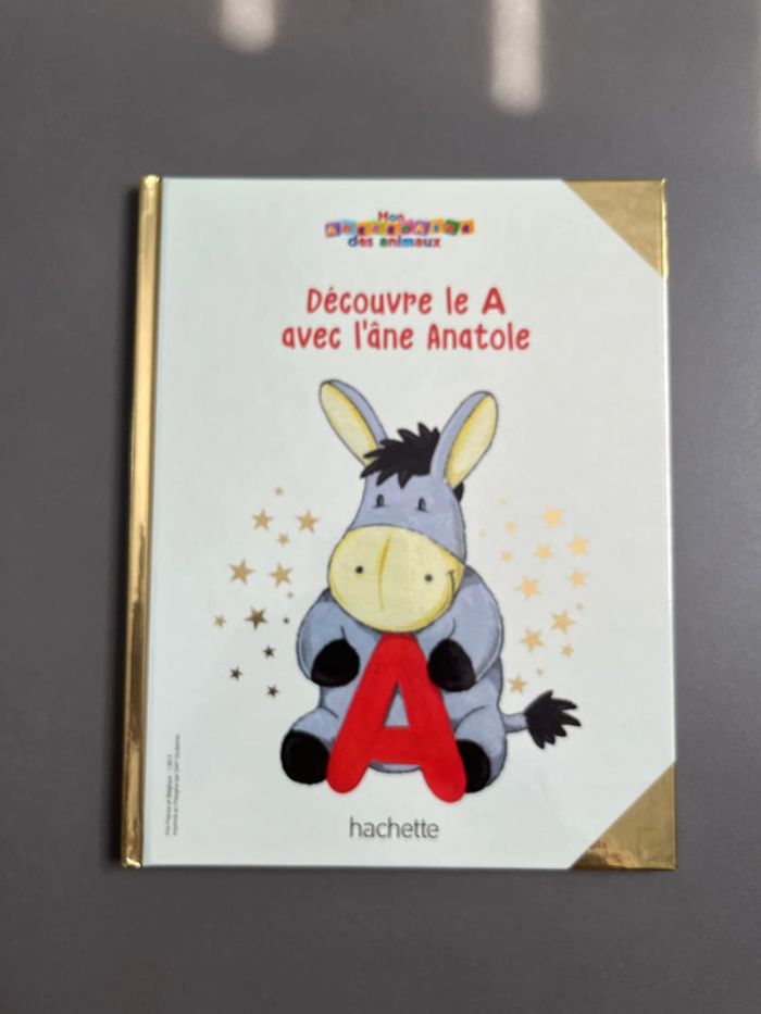 Livre découvre le A avec l’âne Anatole