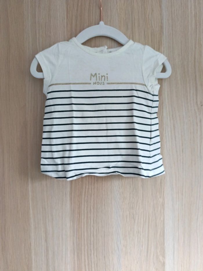 Tee shirt Mini nous 6 mois