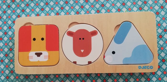 Djeco puzzle 3 niveaux anima badic - photo numéro 5