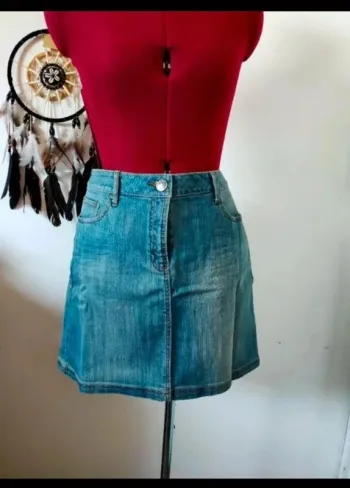 Jupe en jeans