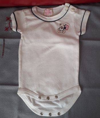 BB 3 mois: Body motif Ourson *100% coton