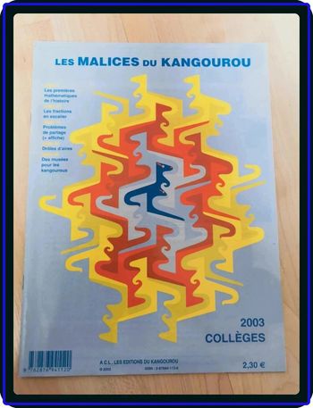 Magazine Les Malices du Kangourou