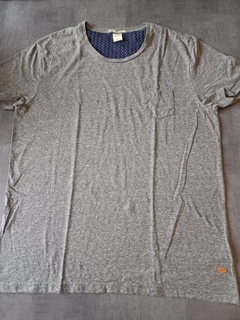 T-shirt gris chiné