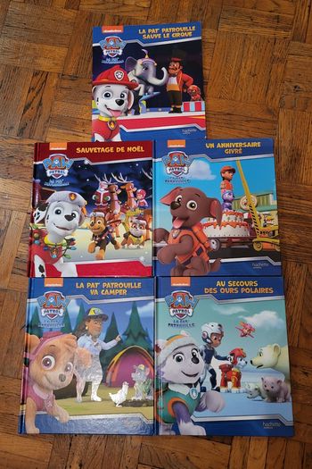 Lot livres pat'patrouille