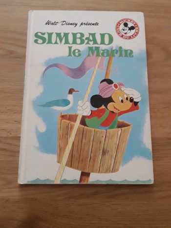 Livre Mickey Simbad le marin