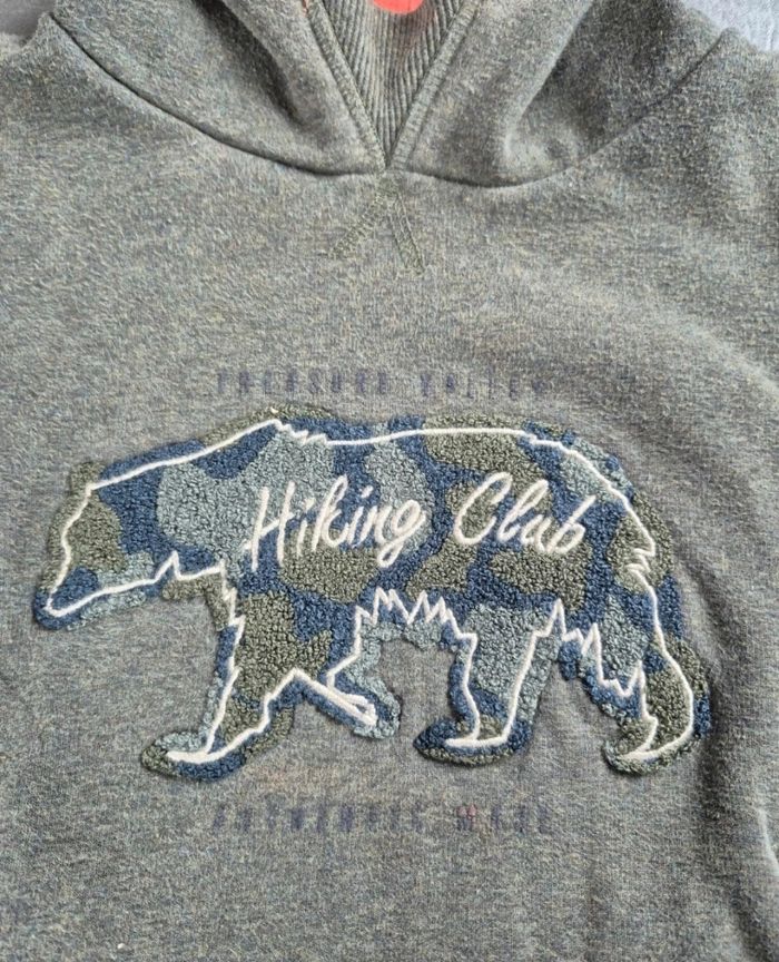 Pull vert forêt à capuche Tape à l’Œil 6 ans A60⁹ - photo numéro 8