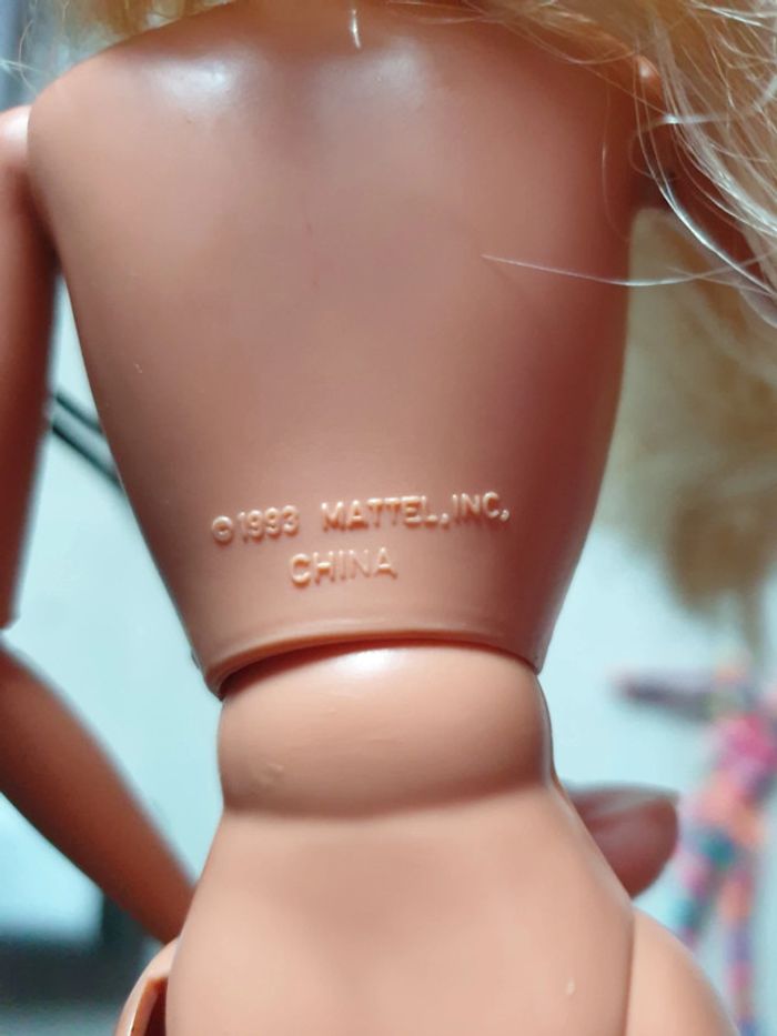 Superbe barbie danseuse articulée Mattel 1993 tbe - photo numéro 2