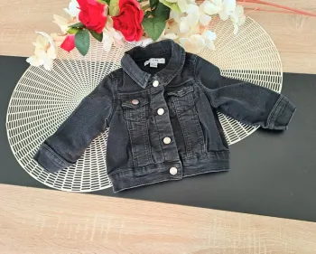 Veste en jeans, taille 6-9 mois, marque baby girl